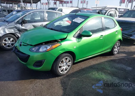 2013 Mazda Mazda2 Sport z USA, uszkodzony, nr VIN JM1DE1KY0D0167654